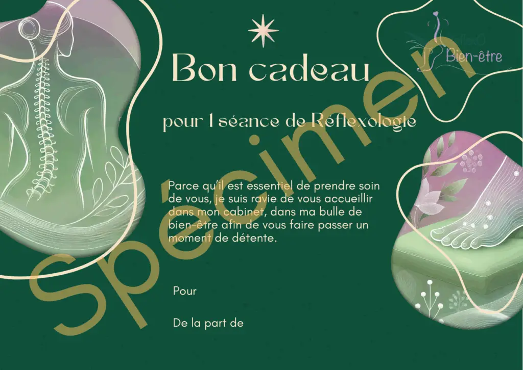 bon cadeau reflexologie à evry essonne 91