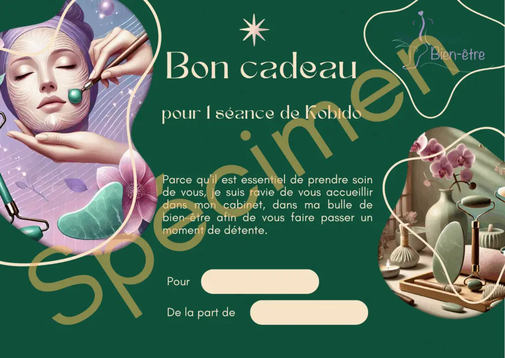 bon cadeau Kobido à Evry essonne 91